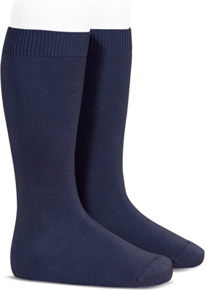 Cóndor basic kniekous - donkerblauw - maat 4 jaar (23-26)