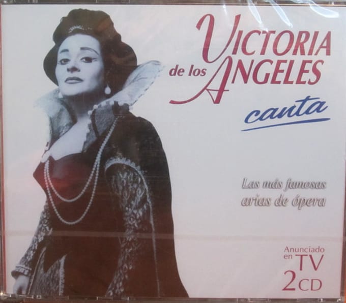 2-CD Victoria de los Angeles - Canta (1998)
