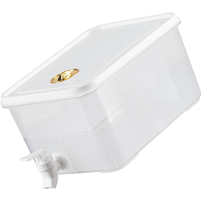 Plastic Drankdispenser 3,5L Inhoud Multifunctionele Koelkast Drankdispenser voor Limonade Melk Koud white