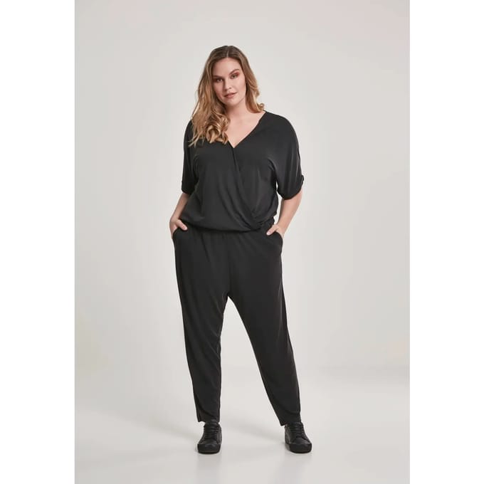 Urban Classics - Modal Jumpsuit - 2XL - Zwart
