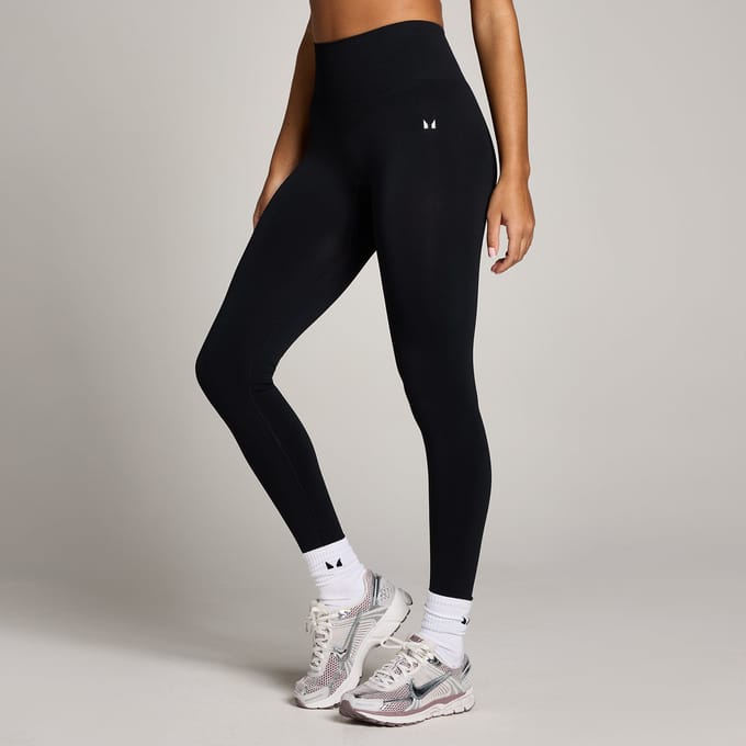 MP Dames Tempo Naadloze Scrunch Legging - Zwart - M