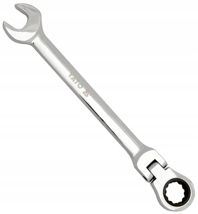 Yato YT-1679 - Ringratelsleutel - 13 mm - CrV Staal - 72 Tanden