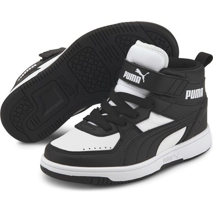 PUMA - maat 34 - Rebound JOY AC PS Unisex Sneakers - Black/White