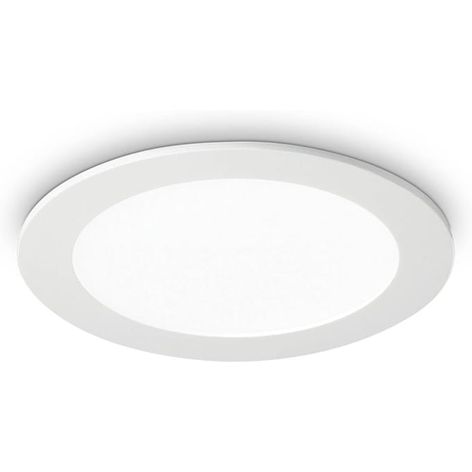 ideal lux LED plafond inbouwlamp Groove Round 3.000K 11,8cm