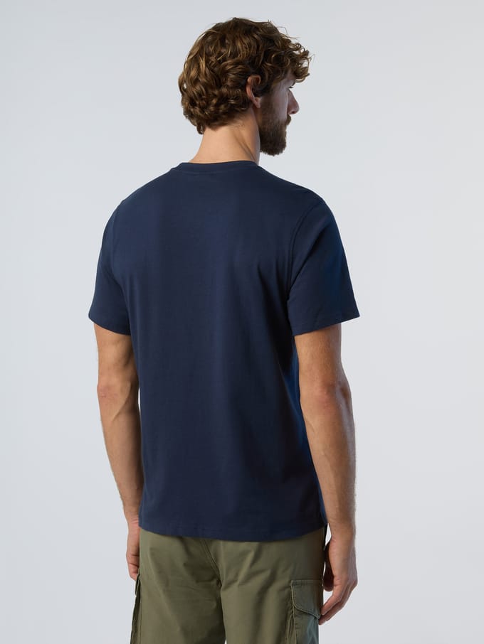 T-shirt met groot gedrukt logo North Sails Basic