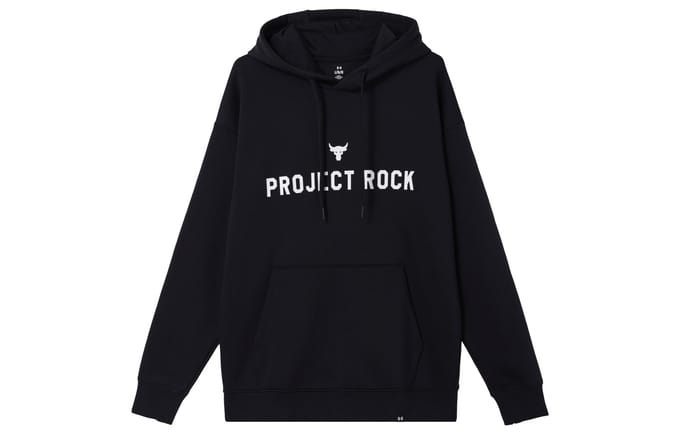 Sweatshirt Under Armour Johnson Project Rock Homme Noir L black