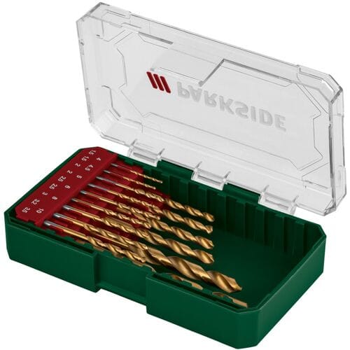 PARKSIDE Boren- en bitset (HSS spiraalborenset, 15-delig)