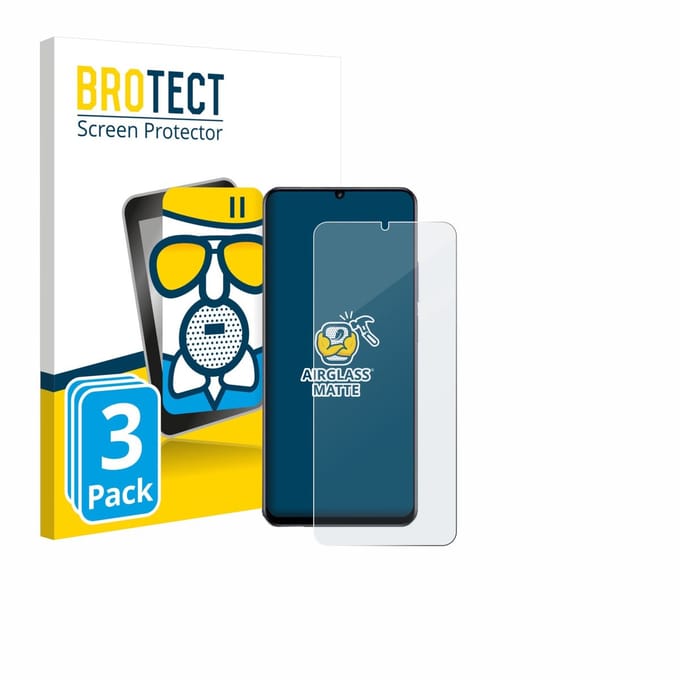 BROTECT - Screenprotector voor realme Note 70 - Folie Beschermfolie Beschermglas matte 3 Stuks