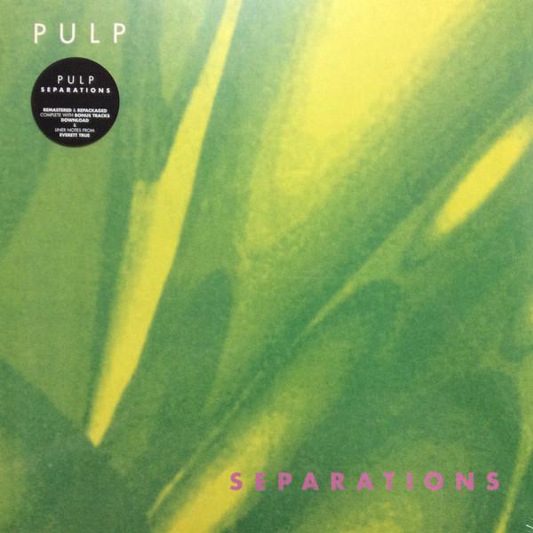 LP Plaat PULP - Separations FIRELP26E Fire Records 2022 VK Dans & Electronica yellow