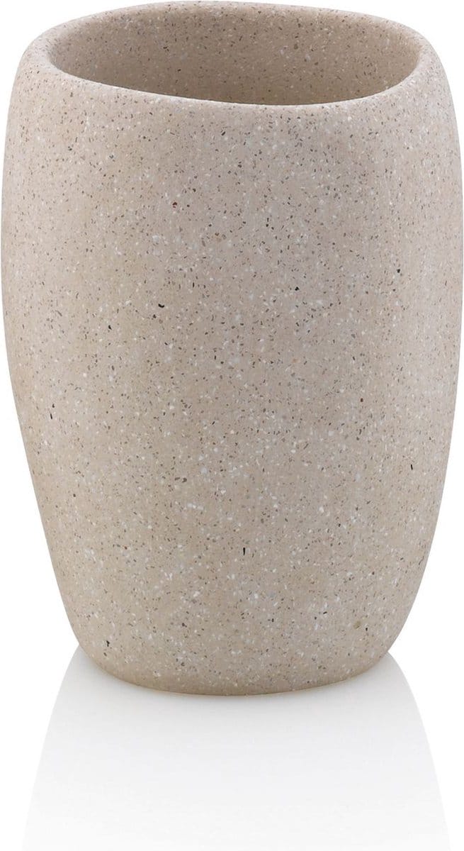 Kela Roda - Drinkbeker Badkamer - Cement - Beige