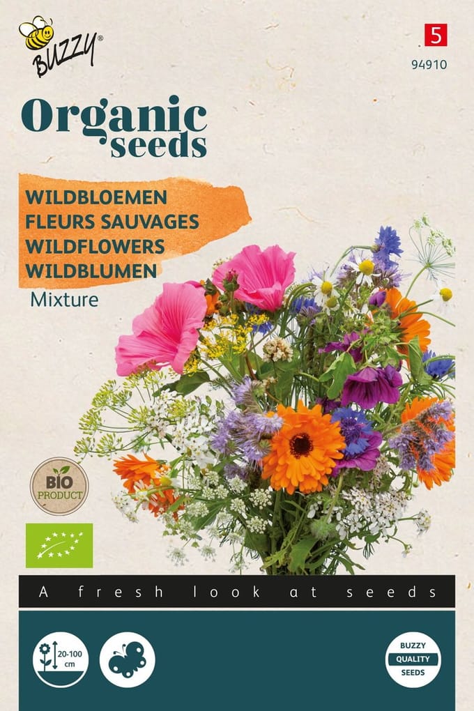 Buzzy Organic Wildbloemen mengsel BIO