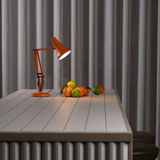 Anglepoise 90 Mini Mini Tafellamp - AnglepoiseSunburntOrange