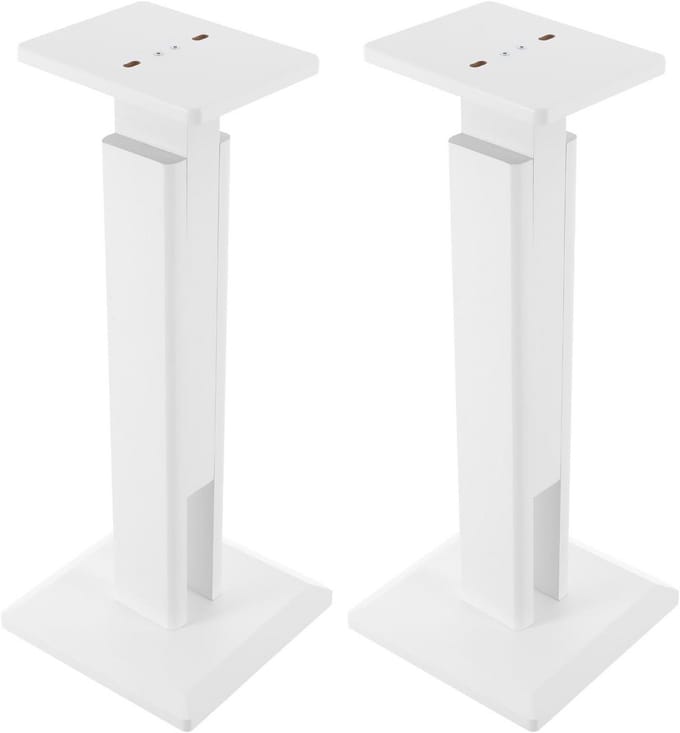 Set van 2 In hoogte Verstelbare Speaker Stands (65-85 cm) - Stabiel & Vrijstaand