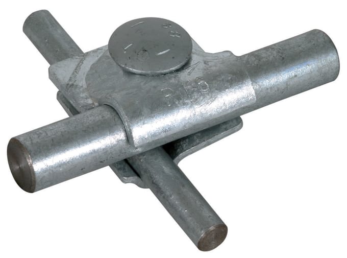 Dehn MV klem met spantkopschroef en moer 8-10/16mm - 392060 [2 stuks]