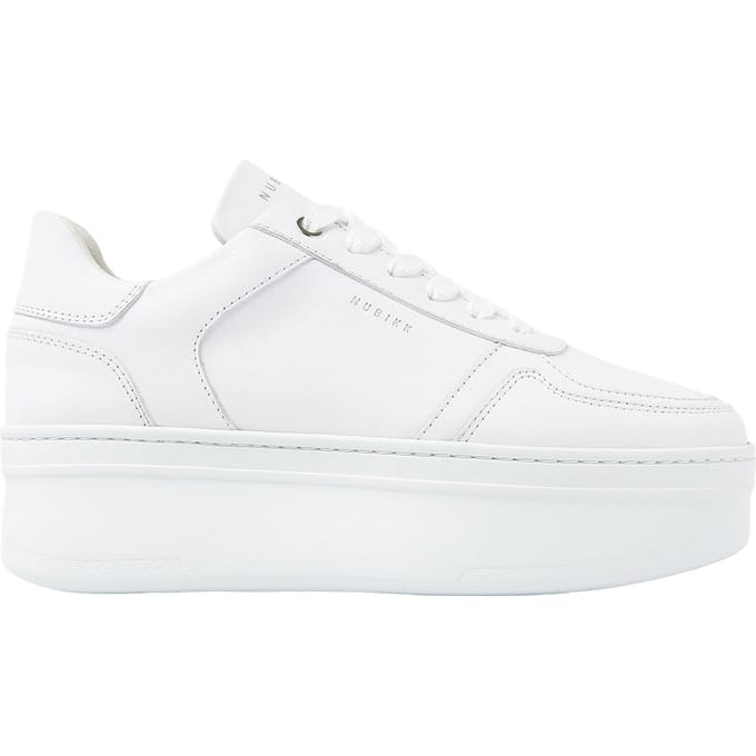 Nubikk Bayou Platform White Leather Taglia: 42 | Sneakers Outlet | Donna | Bianco