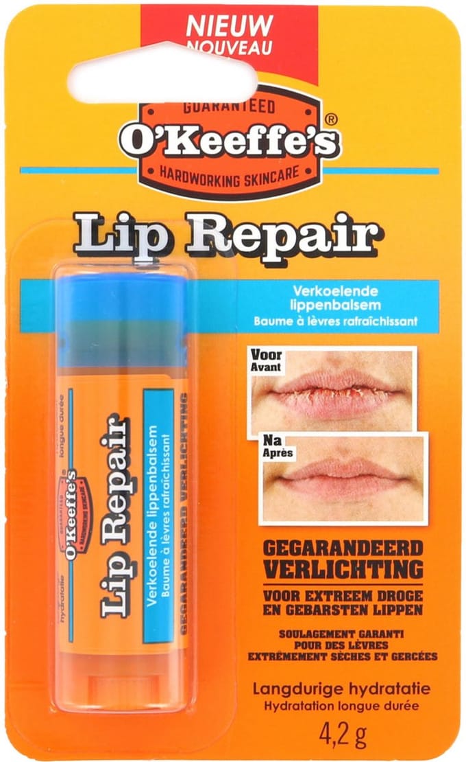 O'Keeffe's Lip Repair Verkoelend