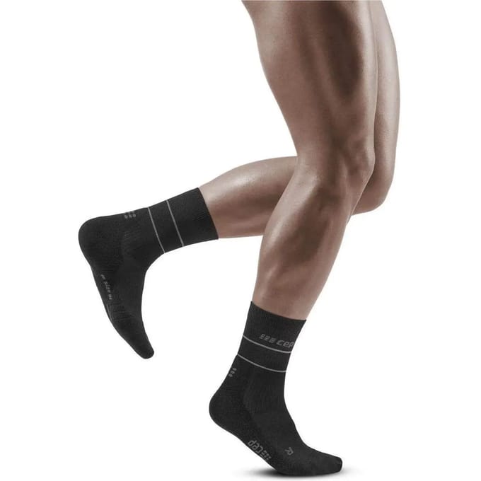 Compressiesokken voor halverwege de kuit CEP Compression Reflective