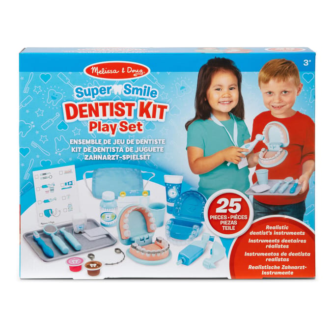 Spinmaster Melissa & Doug - Super Smile Dentist Kit Play Set Knutselen