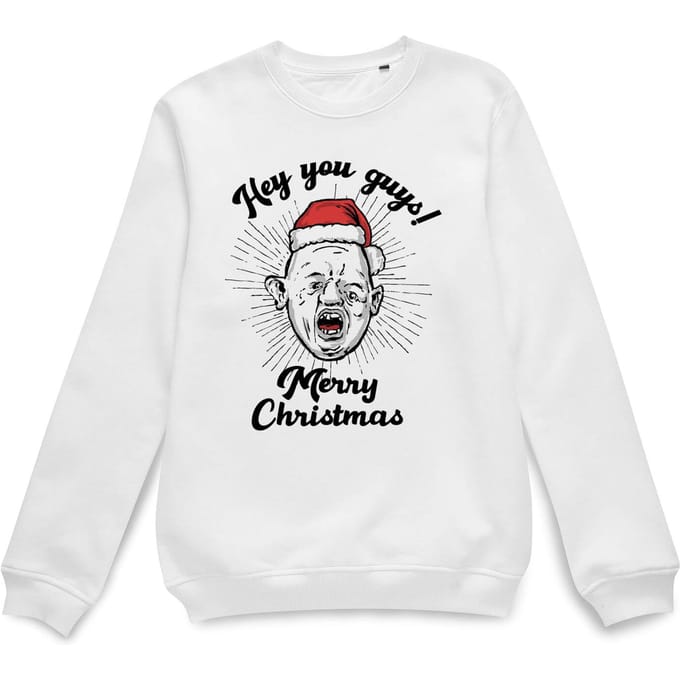 The Goonies HO! HO! HO! You Guys! Christmas Jumper - White - M
