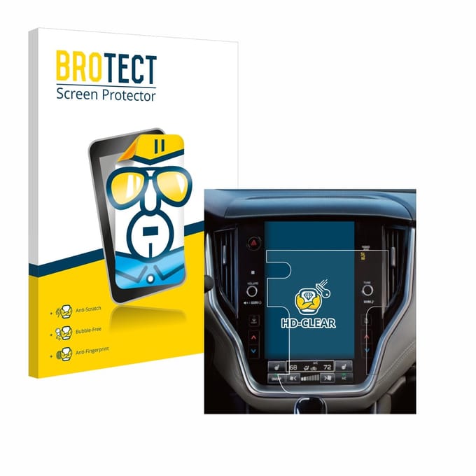 BROTECT - Screenprotector voor Subaru Outback 2023 11,9" - Folie Beschermfolie transparant