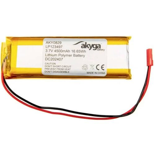 Akyga LP123497 Accupack Batterijgrootte: Speciaal LiPo 3.7 V 4500 mAh