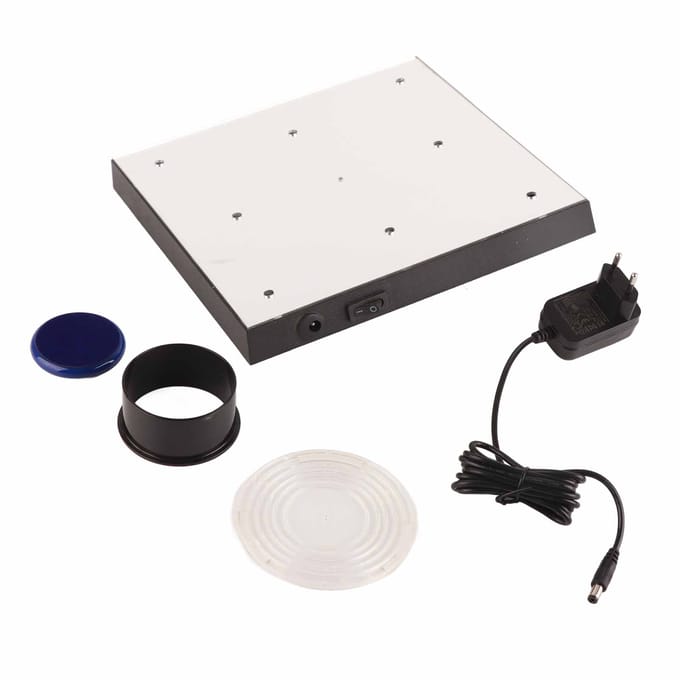 LED Roterende Magnetische Levitatie Zwevende Showplank Display Platform white