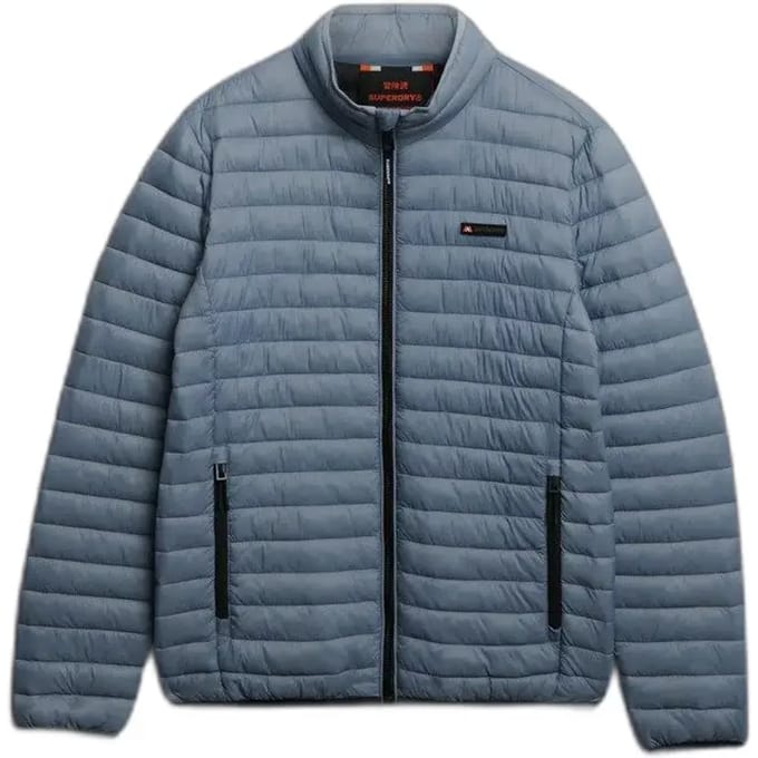 Superdry Gewatteerd Fuji Lite Jack Blue Grootte: L
