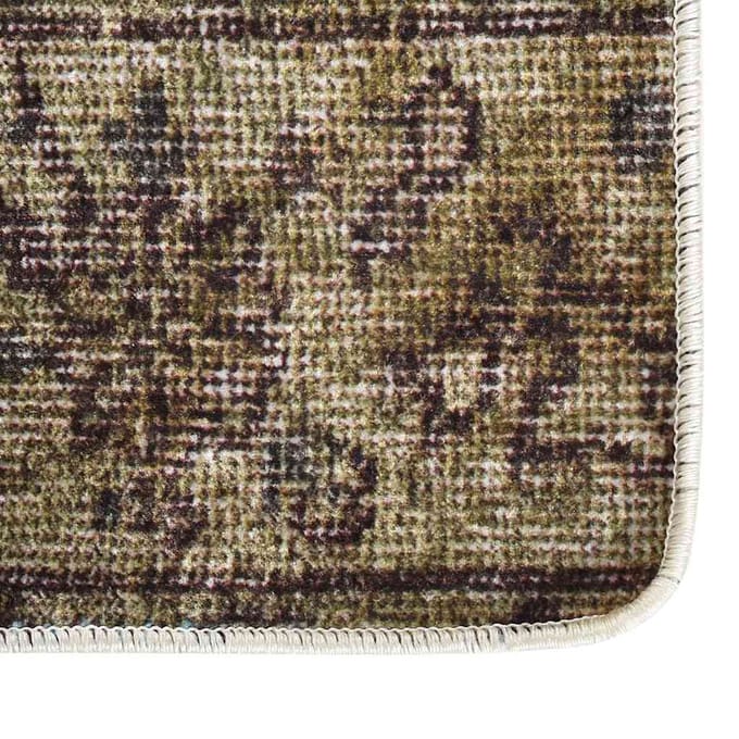 vidaXL - Vloerkleed - wasbaar - patchwork - 160x230 - cm - meerkleurig