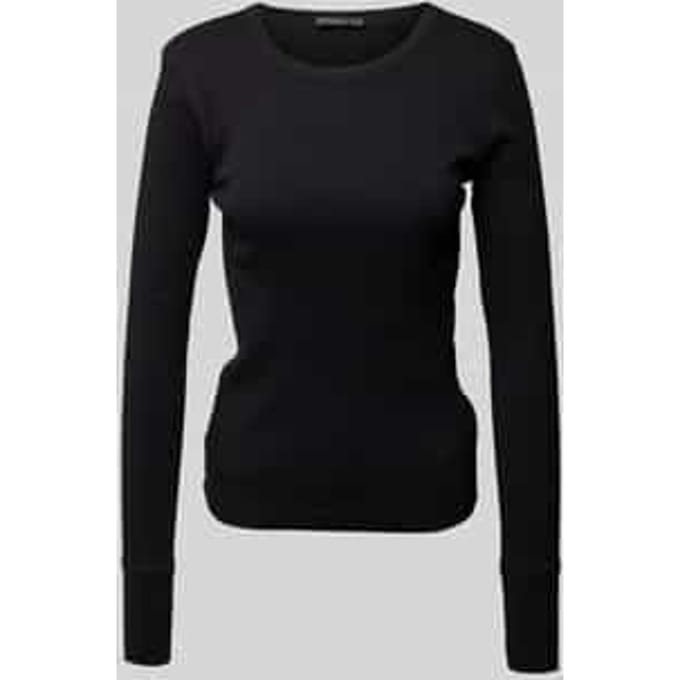 Shirt met lange mouwen en ronde hals, model 'NURIT'