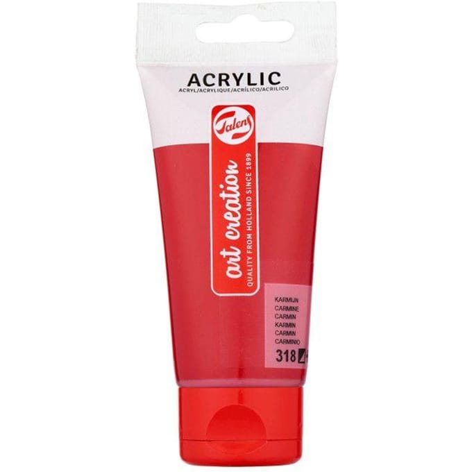 Acrylverf talens art creation 75ml 318 karmijn