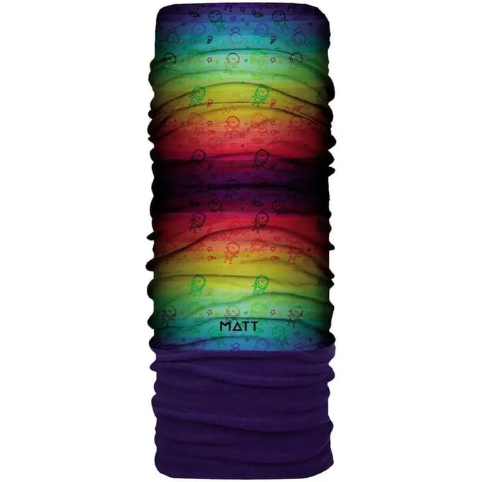Tour de cou in microfibre polartec MATT Rainbow
