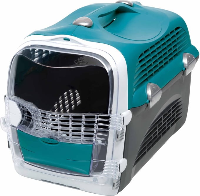 Cat It CA Cabrio Transportbox blauw Turquoise