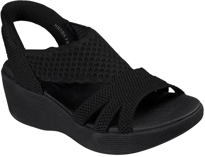Skechers PARALLEL LITE - SUMMER INVITE Dames Sandalen - Zwart