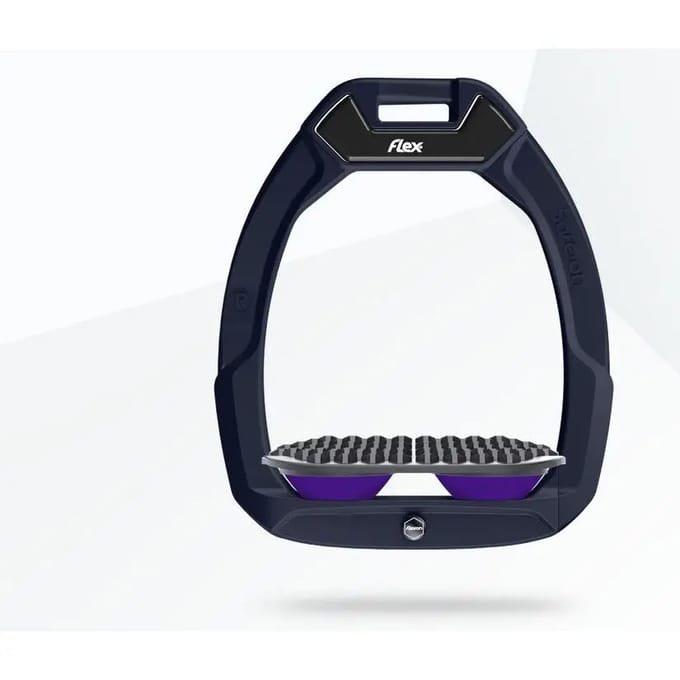 Veiligheidsequesterspaarden Endurance Rood/Grijs/Paars Flex-On Safe-On