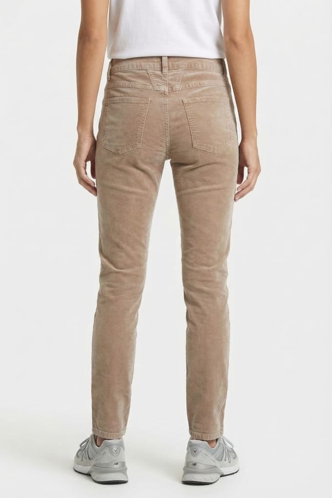 Closed Pedal Pusher Pants Tullamore Brown Größe: W27L32 | Skinny Pants Outlet | Damen | Braun