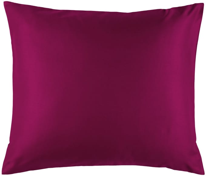 De Witte Lietaer Kussensloop Olivia Beet Red - 60 x 70 cm - Rood - Katoen Satijn