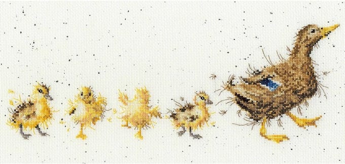 Borduurpakket Mother Duck - Bothy Threads