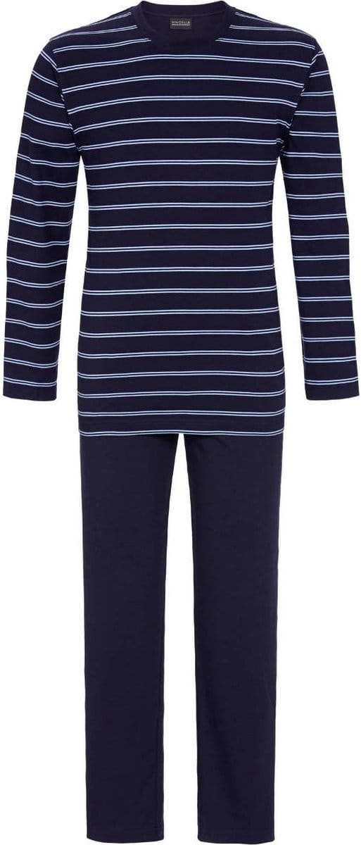 Gestreepte heren pyjama van Ringella - Blauw - Maat - S