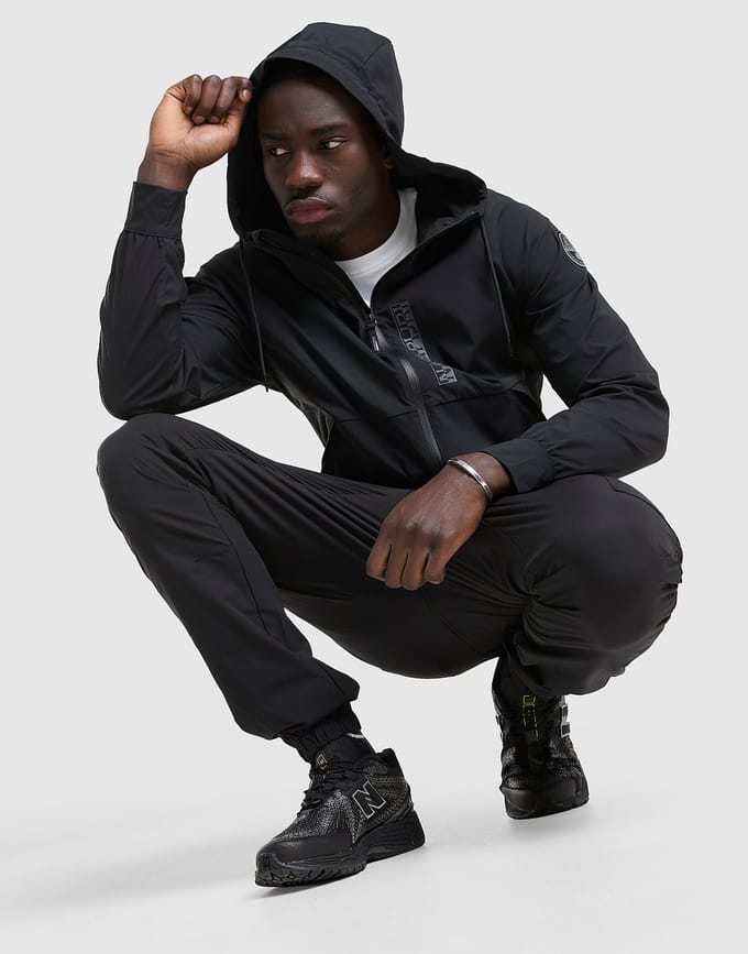 Napapijri Lockroy Full Zip Jacket - Zwart- Heren, Zwart S