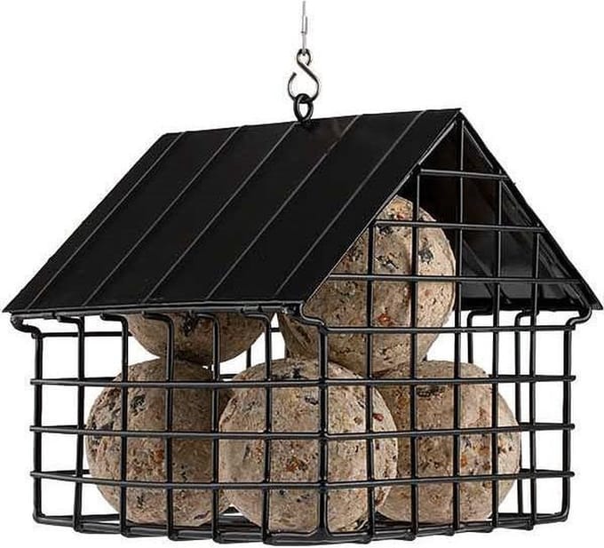 Wildlife Garden Vetbollenhouder Huis Zwart