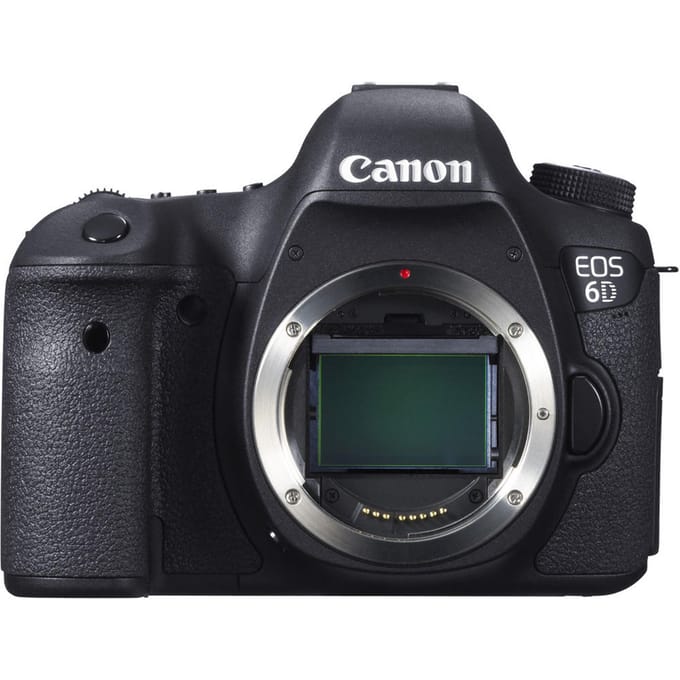 Canon EOS 6D Full Frame DSLR Camera zwart