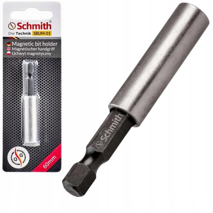 Magnetische slagbit houder 1/4" HEX 60mm