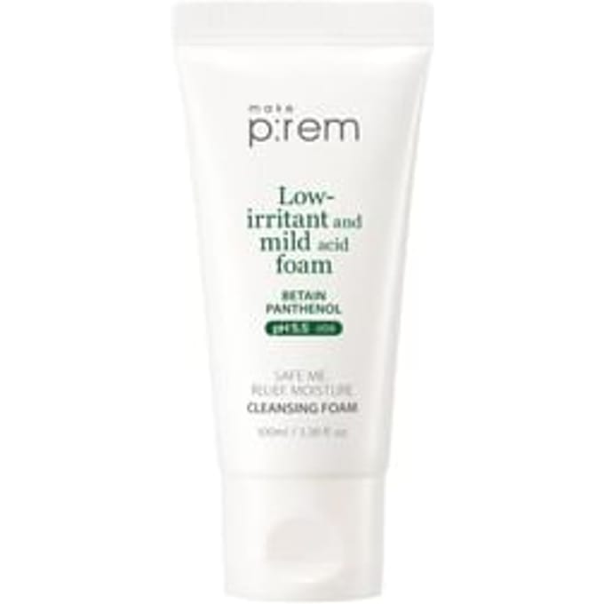 maak p:rem, Safe Me. Relief Moisture Reinigingsschuim, 100ml (3,38 fl oz) white