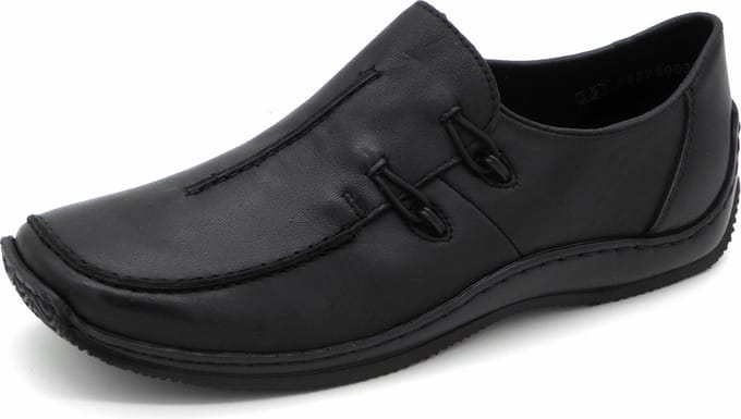Rieker Dames Instapper - L1751-00 Zwart - Maat 40