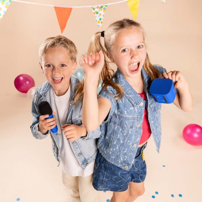 imoshion Karaoke Set - Met Bluetooth Speaker en Draadloze Microfoon - Karaokeset voor Volwassenen en Kinderen