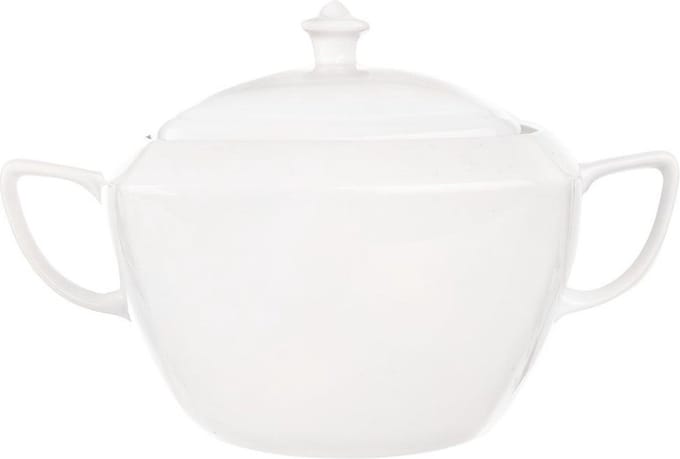 Soepterrine Porselein met Deksel 3,5 l - Soepkom - Soeppan