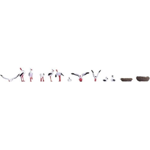 NOCH 15776 H0 Ooievaars figuren Kant-en-klaar model