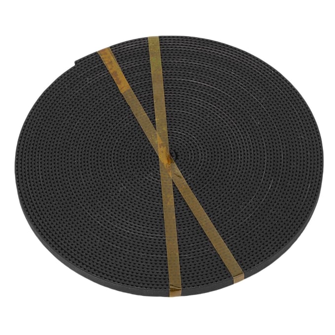 10M Distributieriem 6mm Breedte Neopreen Rubber Aandrijfriem voor 3D Printer Centrifuge CNC Machine black