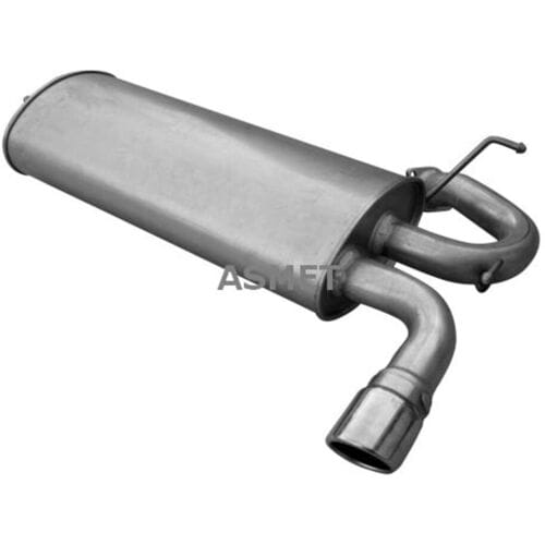 Geluiddemper achter ASMET 05.288
