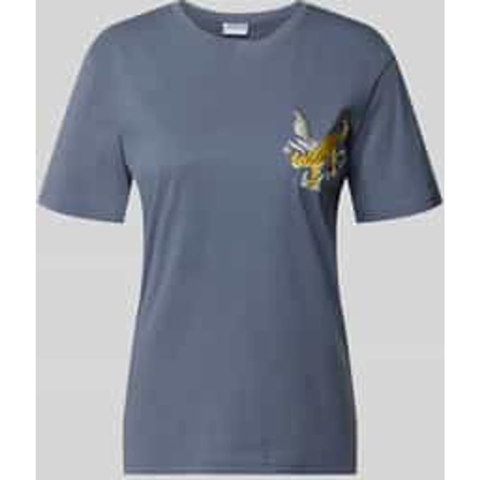 regular fit T-shirt van katoenmix